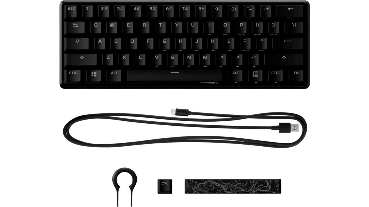HyperX Alloy Origins 60 - Mechanical Gaming Keyboard - HX Red (US Layout)